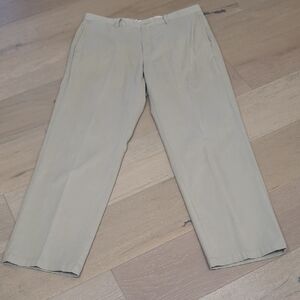 EUC Tommy Bahama Pants Men's sz 36/32* Flat Front Beige Chino Pants
